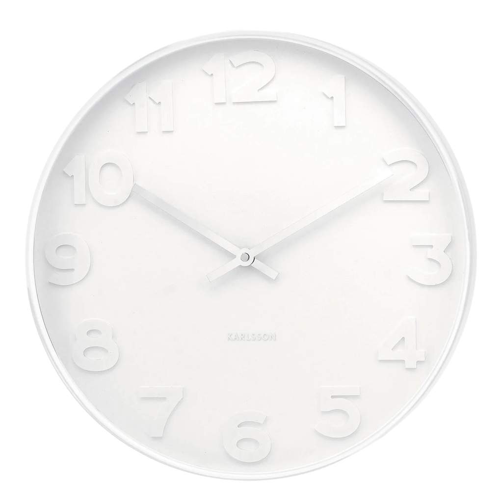 Mr White Wall Clock Original Garansi Resmi